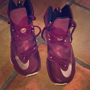 Nike men shoes lebron James size 10